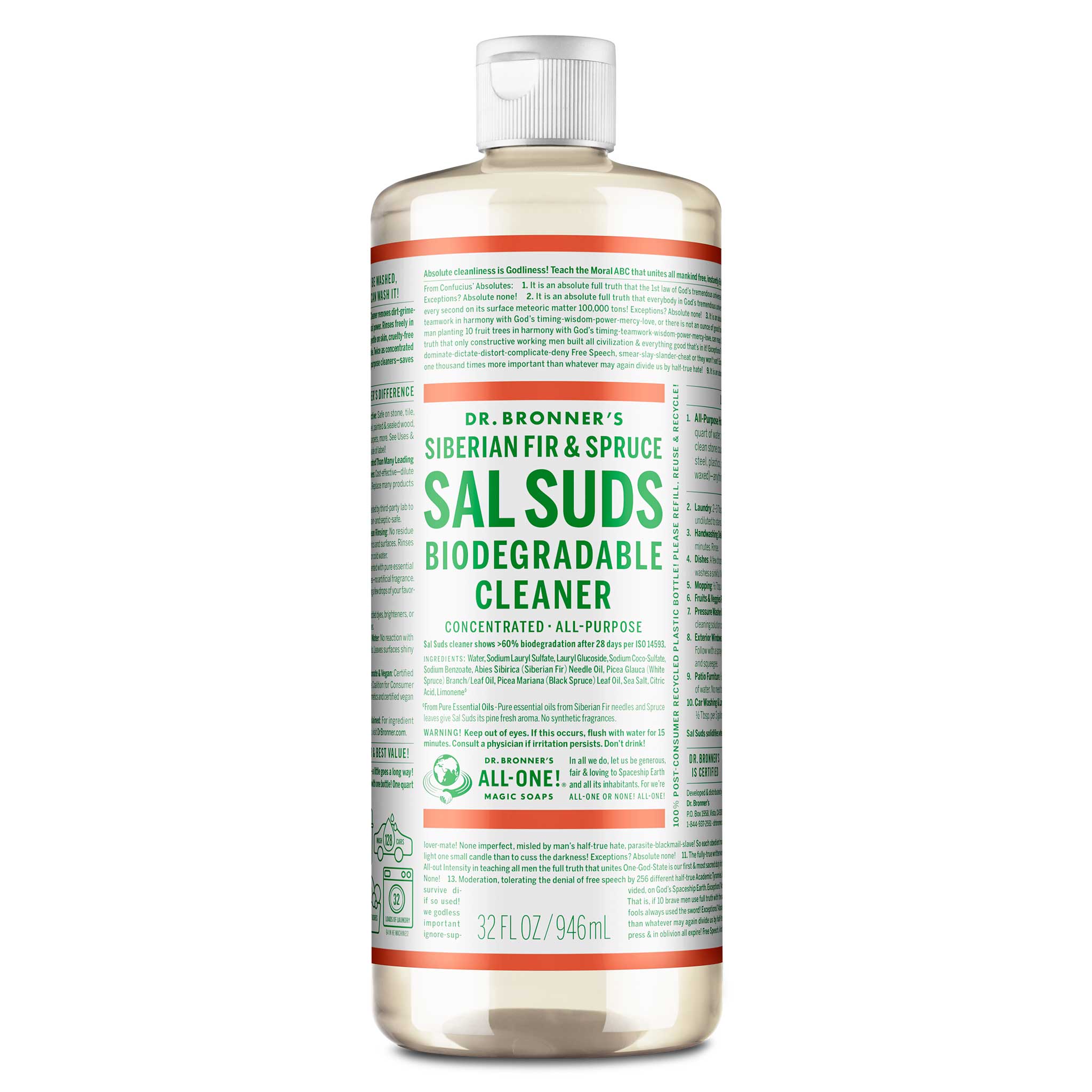 Alternative view of Sal Suds Biodegradable Cleaner