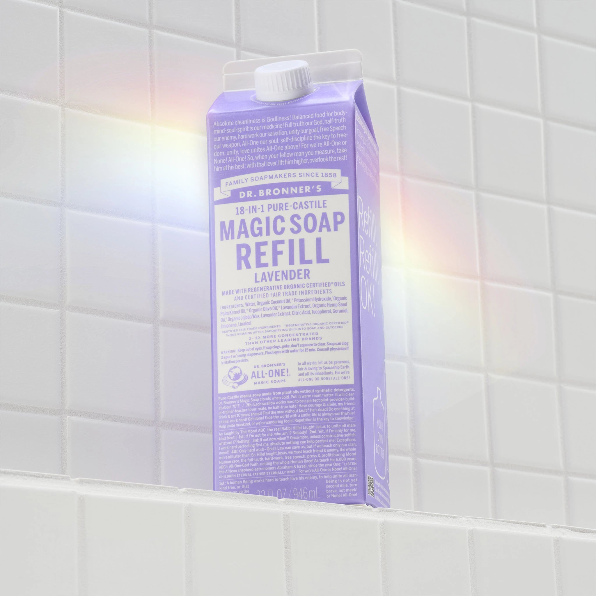 Alternative view of Lavender Pure Castile Magic Soap Refill