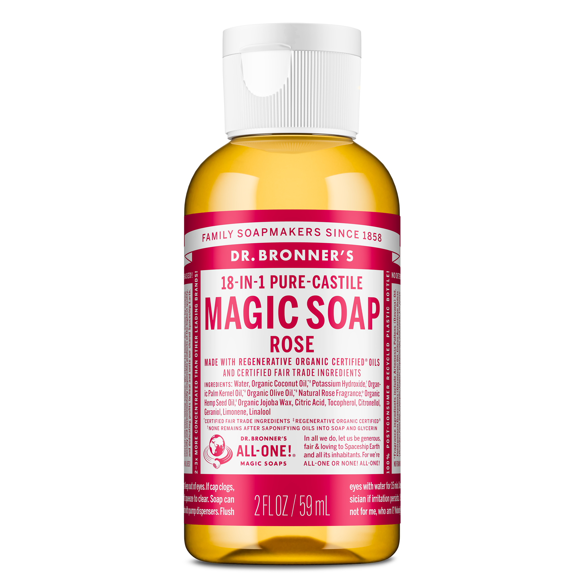 Alternative view of Rose Pure Castile Magic Soap