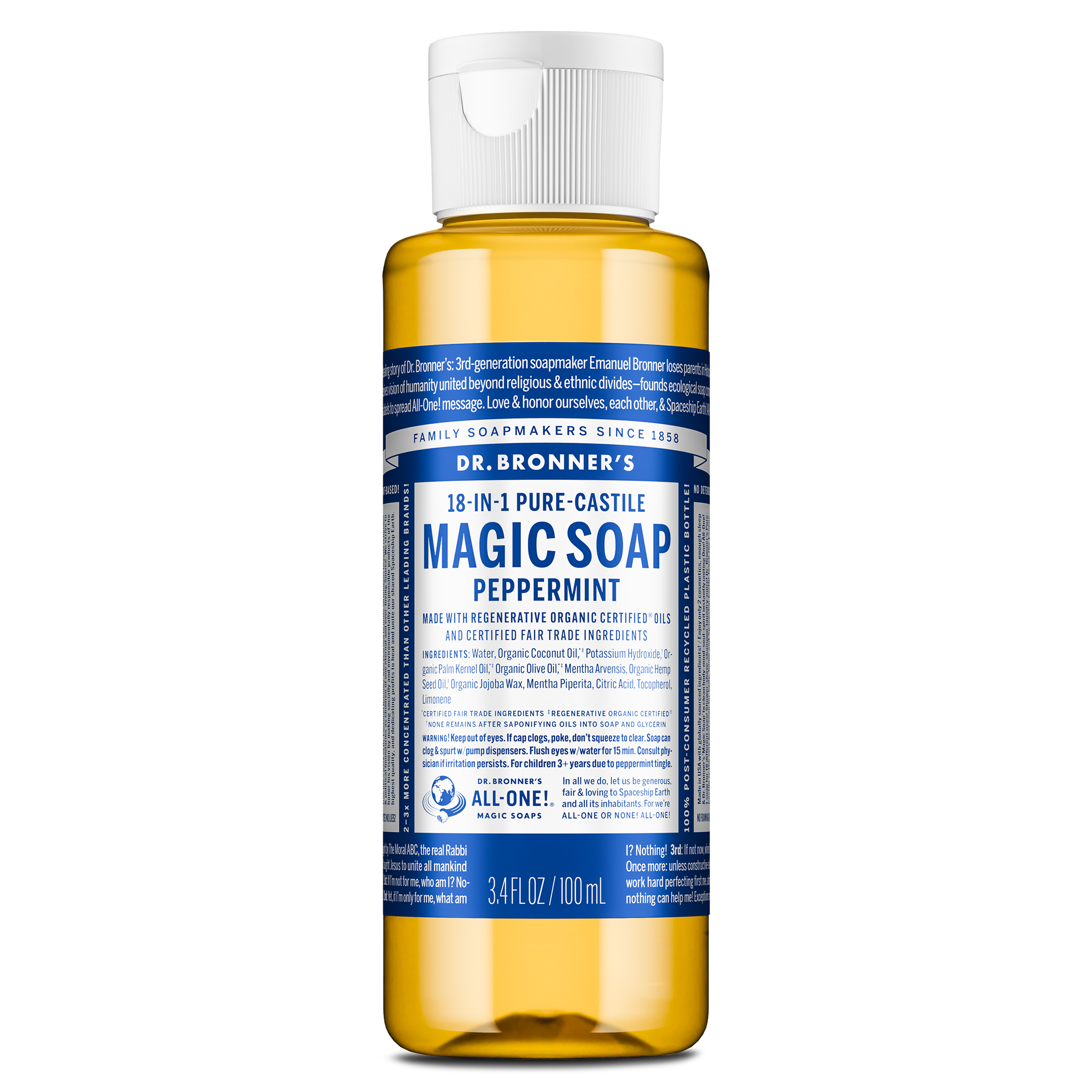 Alternative view of Peppermint Pure Castile Magic Soap