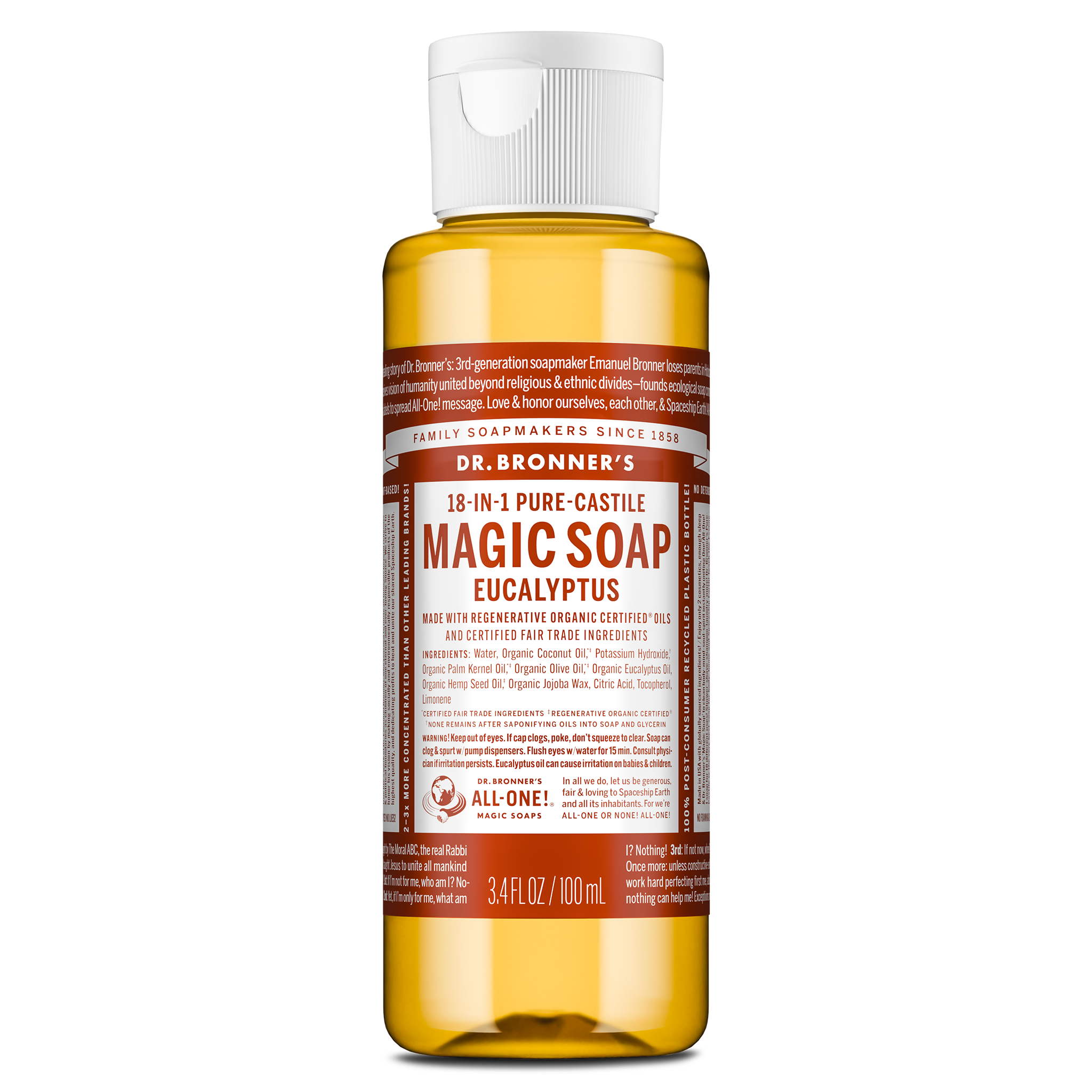 Eucalyptus Pure Castile Magic Soap