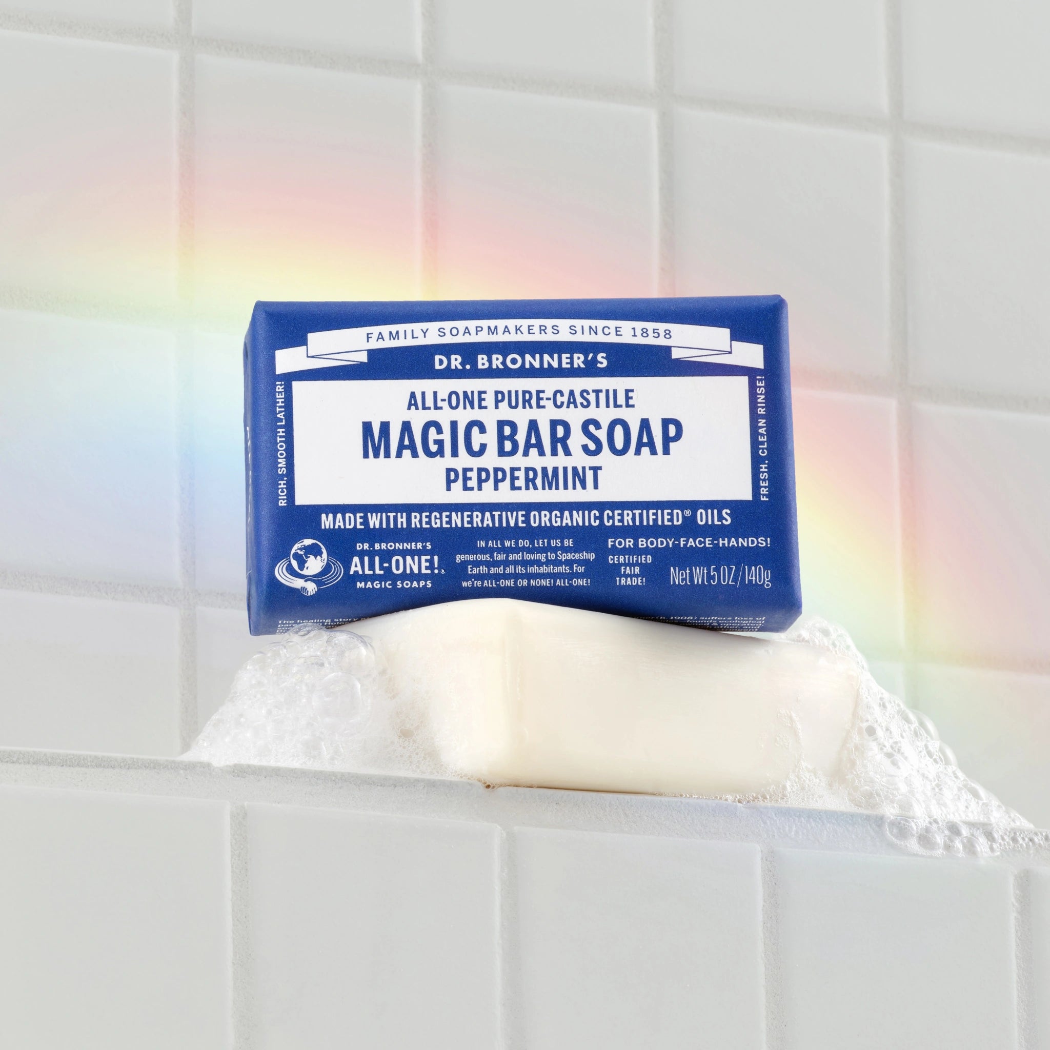 Alternative view of Peppermint Pure Castile Magic Bar Soap