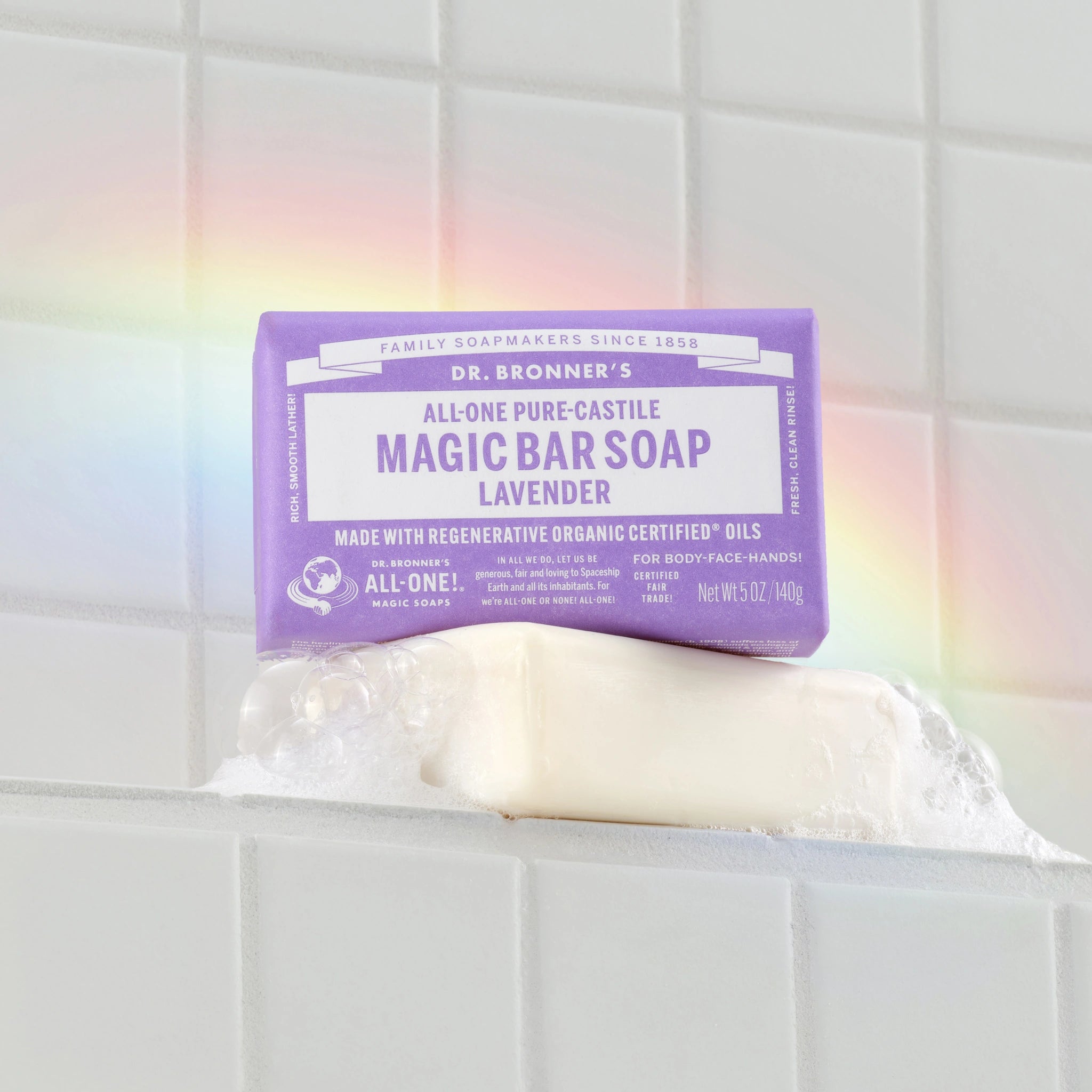 Alternative view of Lavender Pure Castile Magic Bar Soap