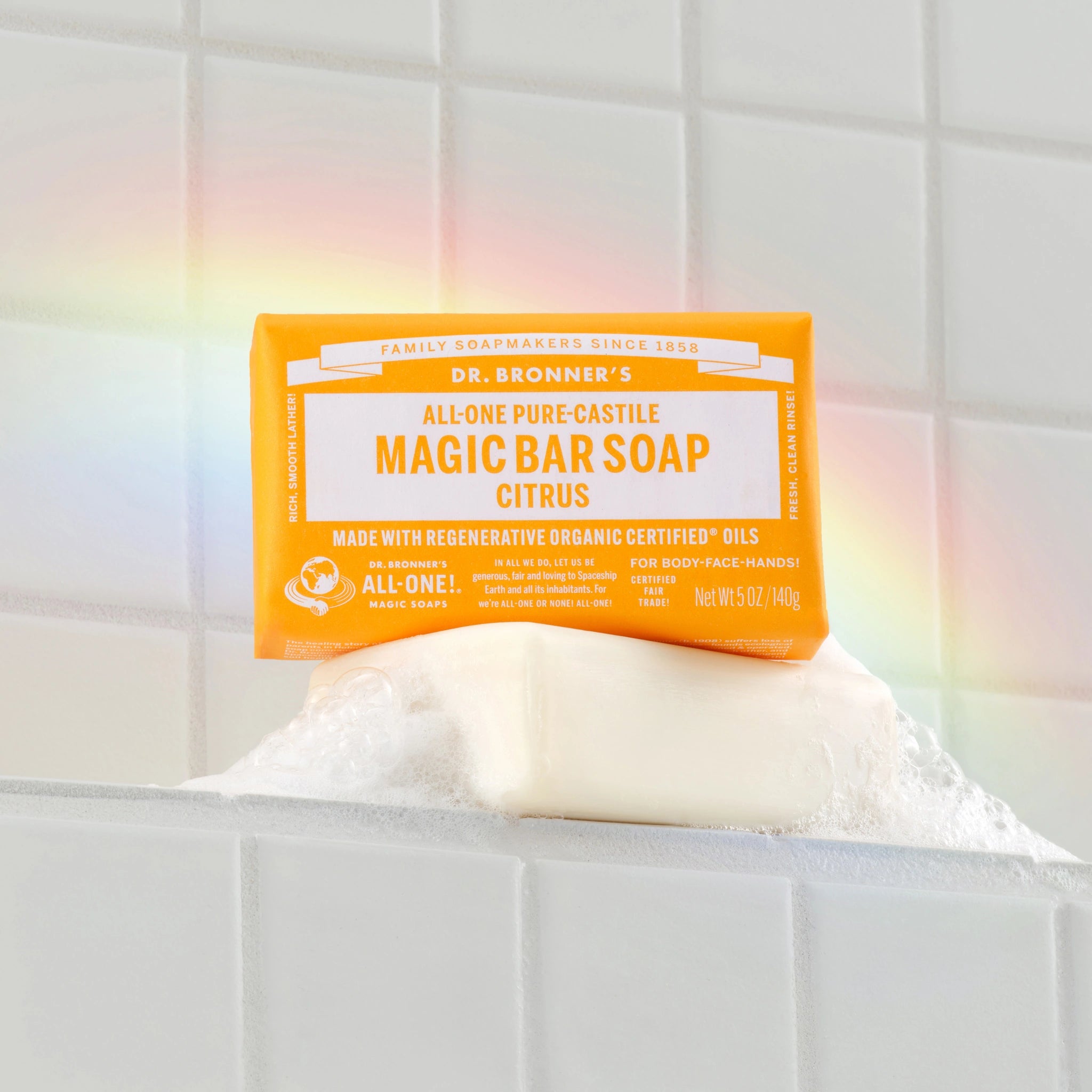 Alternative view of Citrus Pure Castile Magic Bar Soap