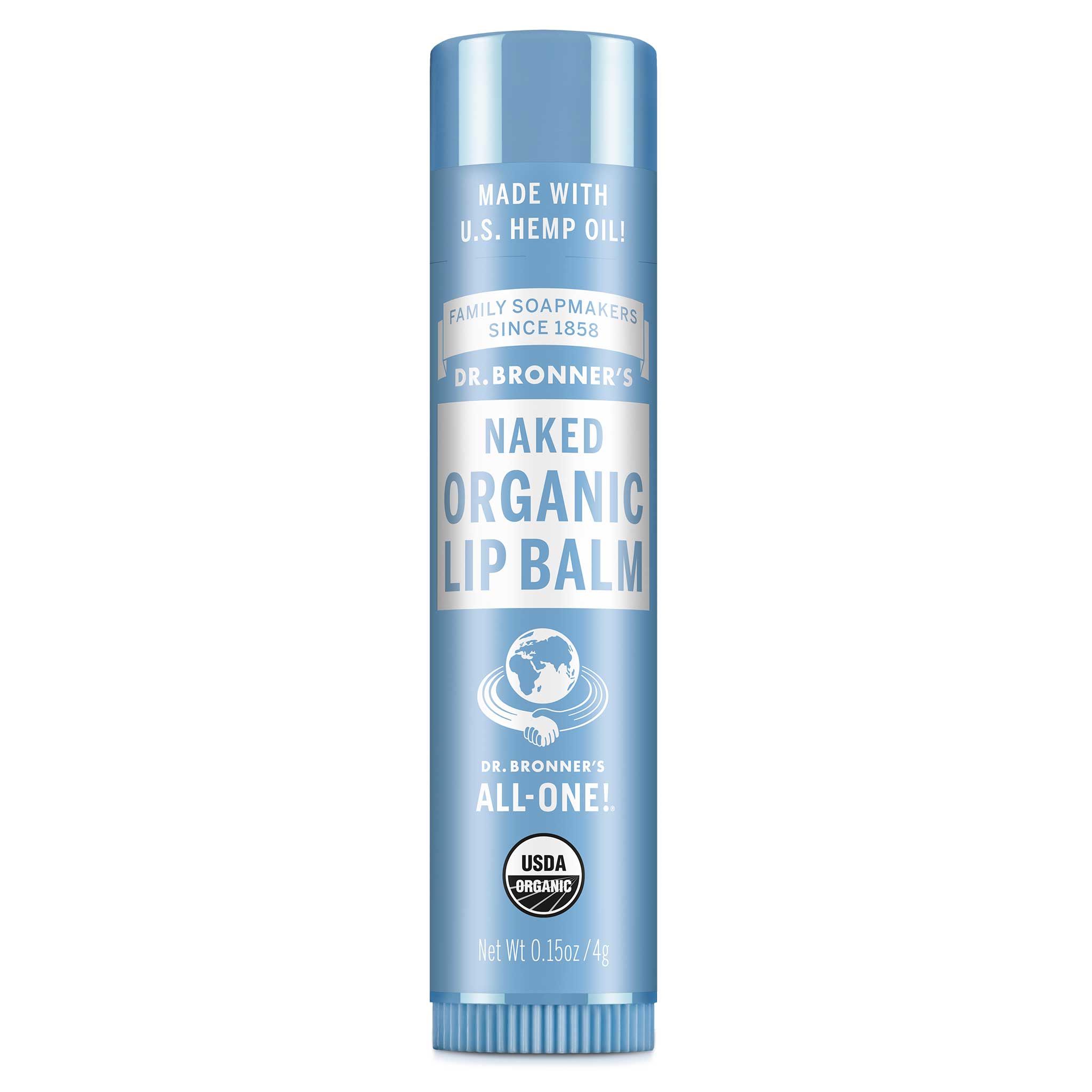 Naked Unscented Organic Lip Balms