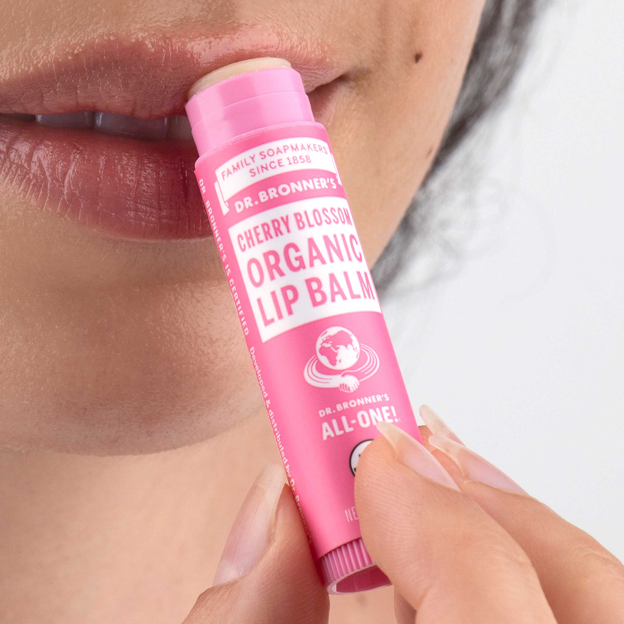 Alternative view of Cherry Blossom Organic Lip Balms