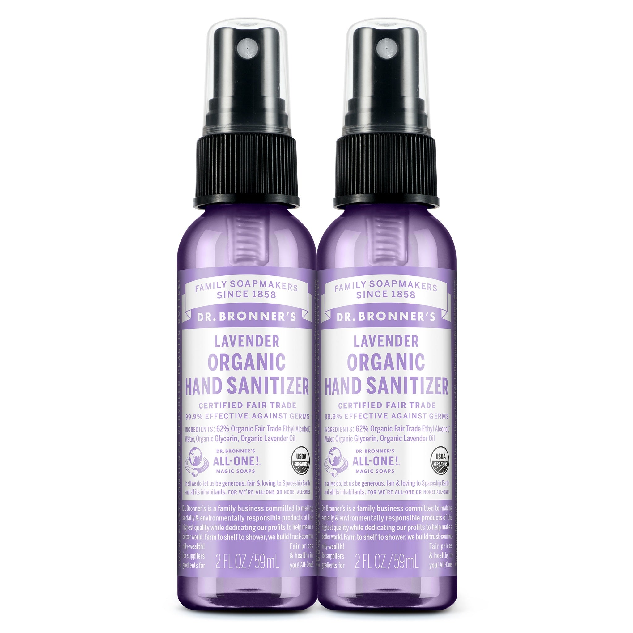 Lavender Hand Sanitizer 2 Pack